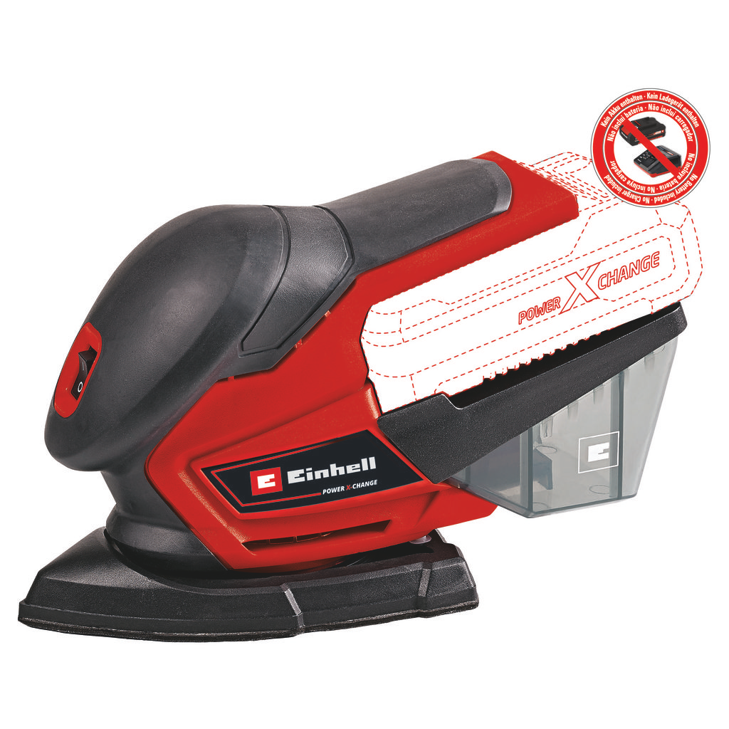 EINHELL - TE-OS 18/150 Li Solo, Cordless Multiple Sander - (NO STARTER KIT)