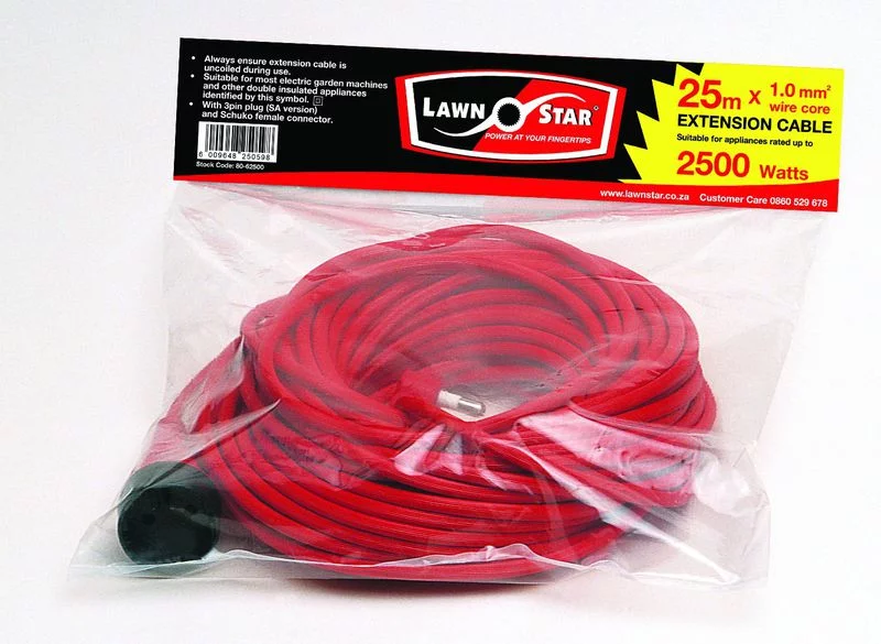Lawn Star - 25m X 1.0mm² Extension Cord Set < 2500W - Image 2