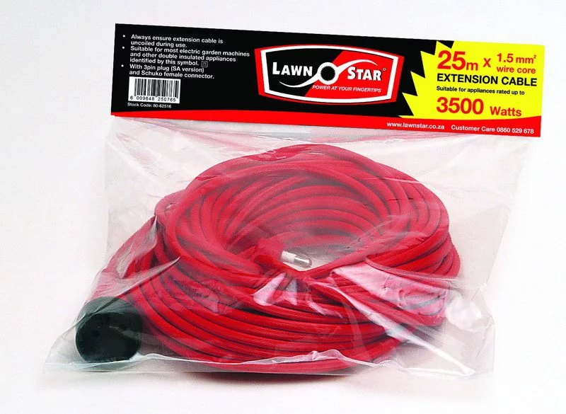 Lawn Star - 25m X 1.5mm² Extension Cord Set < 3500W - Image 2