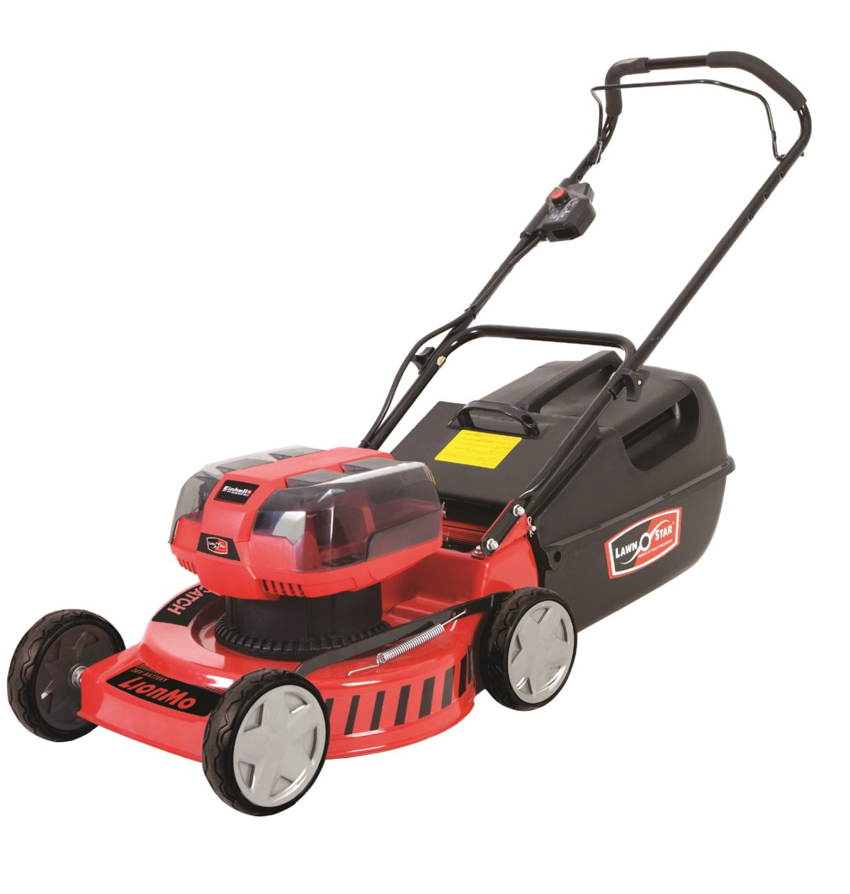36V LionMo BATTERY MULCH &  CATCH MOWER Includes 2 x 4Amp 18V Battery's