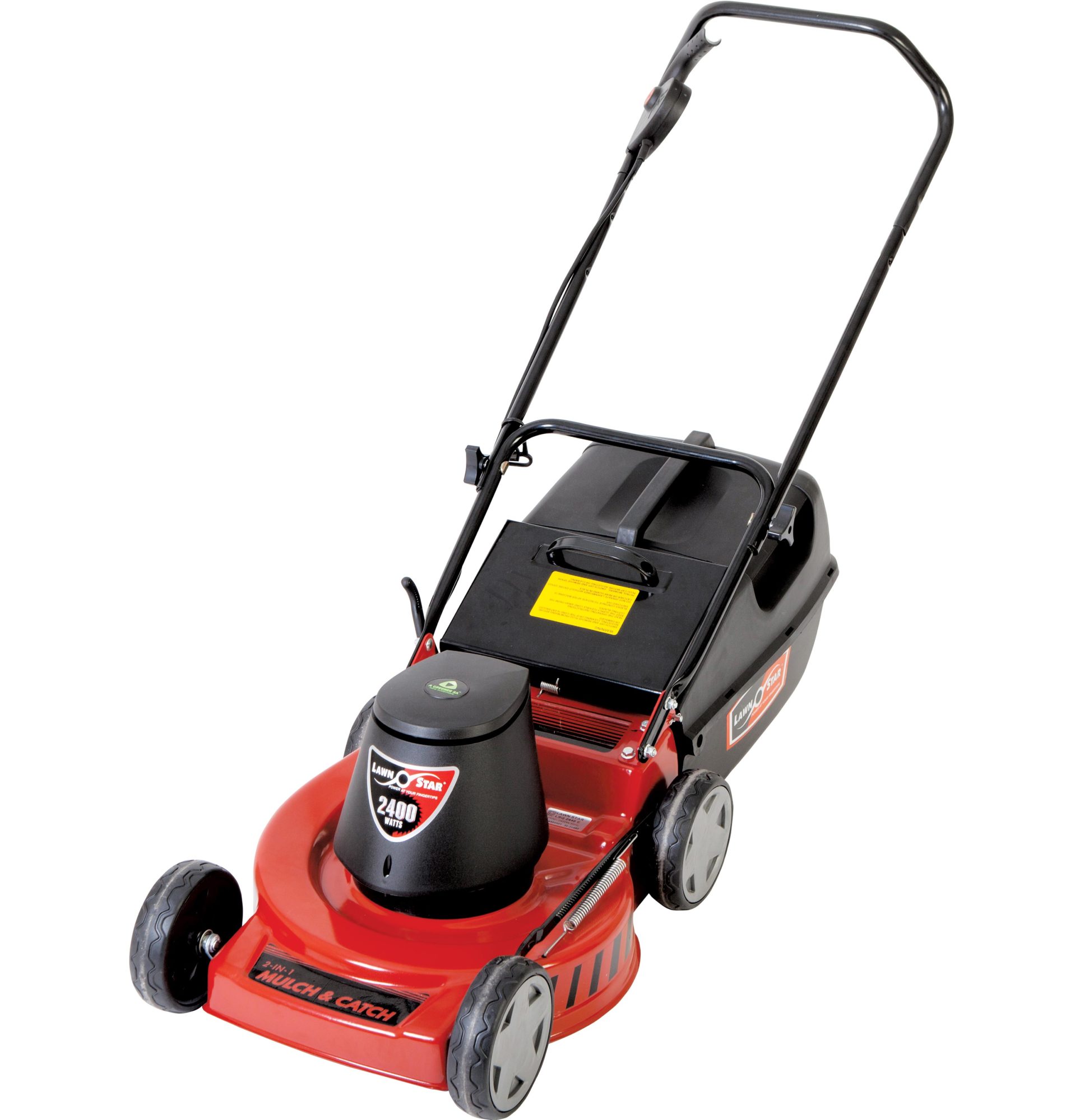 Lawn Star - LSQ 2448 ME Electric Lawnmower 2400W - 48cm - Mulch & Catch - Image 2