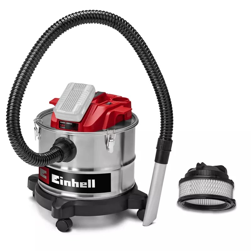 Cordless Ash Vac TE-AV 18/15 Li C-Solo