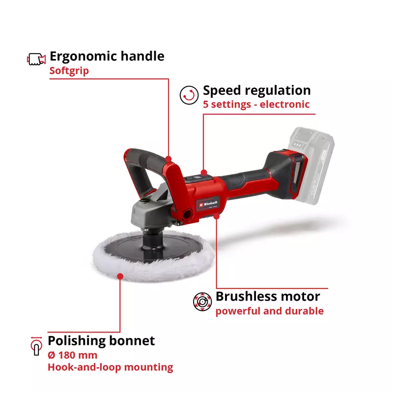 Cordless Polishing/Sanding Machine CE-CP 18/180 Li E-Solo