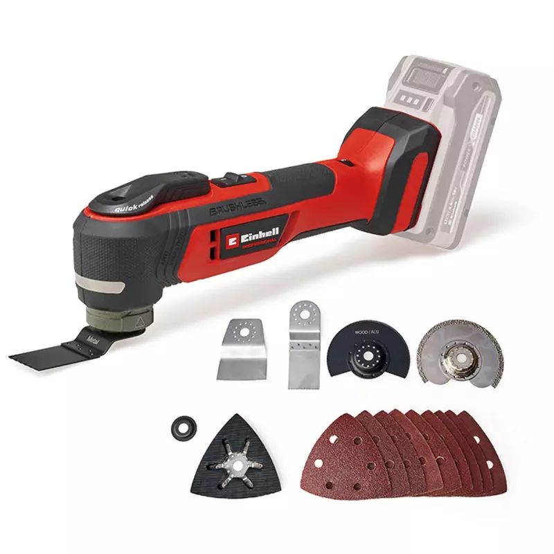 PROFESSIONAL Cordless Multifunctional Tool TP-MG 18 Li BL - Solo